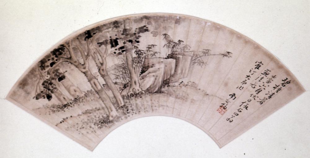 图片[1]-fan; painting BM-1951-0407-0.7-China Archive